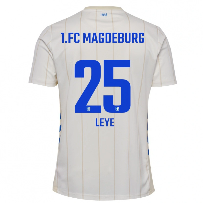 Danxen Men Titus Leye #25 White Blue Away Jersey 2025/26 T-Shirt