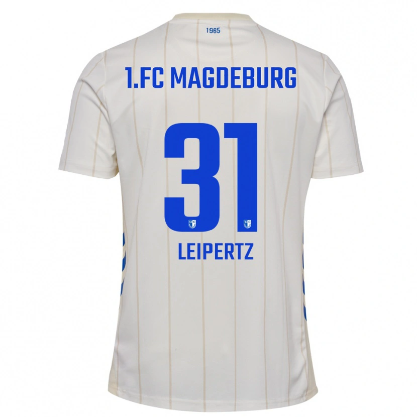 Danxen Men Robert Leipertz #31 White Blue Away Jersey 2025/26 T-Shirt