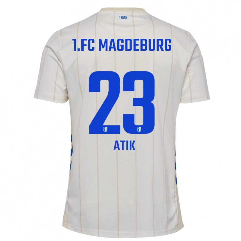 Danxen Men Baris Atik #23 White Blue Away Jersey 2025/26 T-Shirt