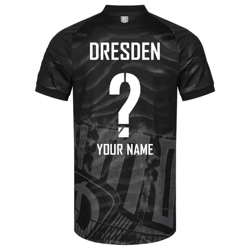 Danxen Men Your Name #0 Black Gray Away Jersey 2025/26 T-Shirt