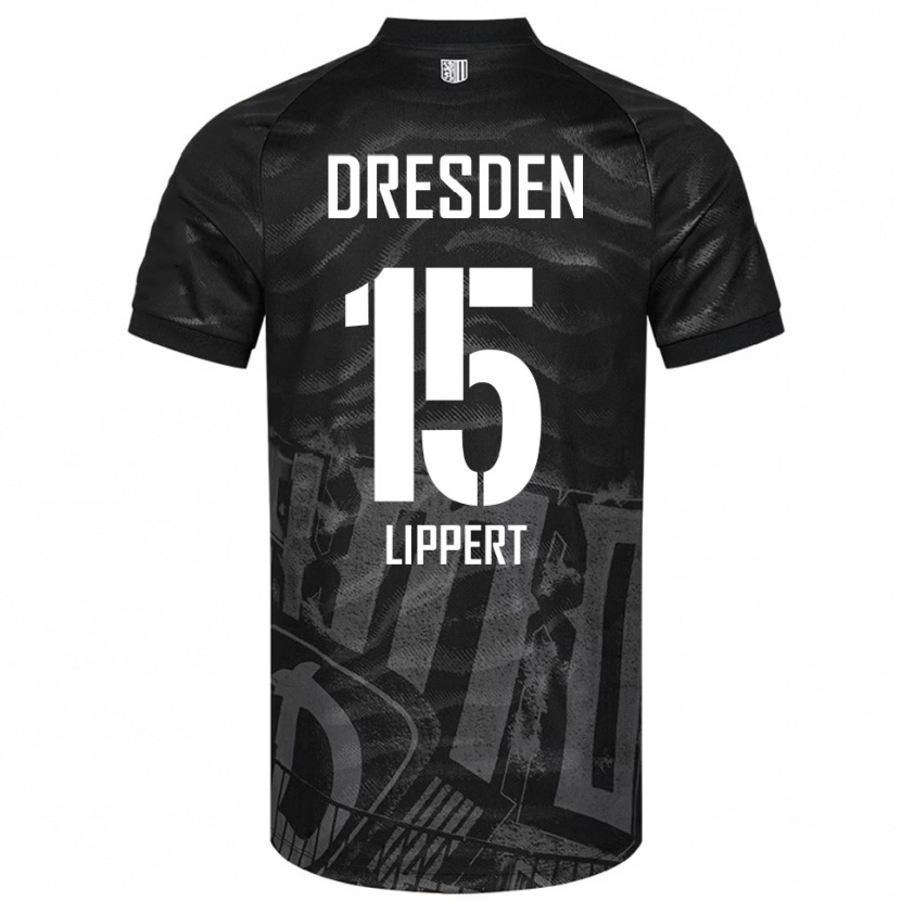 Danxen Men Marlon Lippert #15 Black Gray Away Jersey 2025/26 T-Shirt