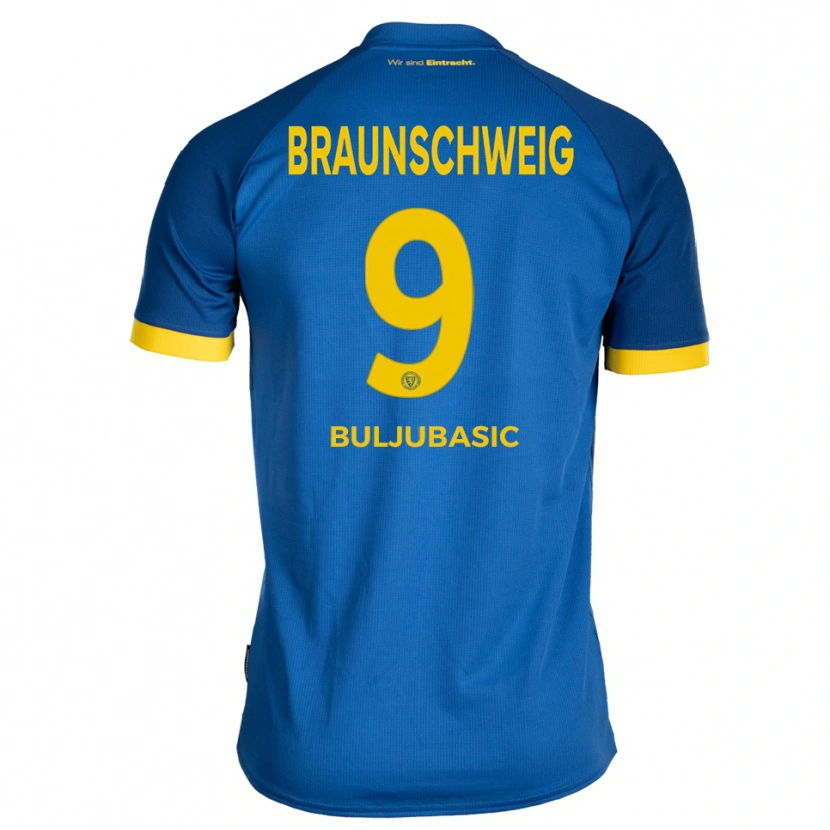 Danxen Men Amer Buljubasic #9 Royal Blue Yellow Away Jersey 2025/26 T-Shirt