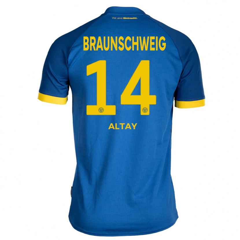 Danxen Men Ali Altay #14 Royal Blue Yellow Away Jersey 2025/26 T-Shirt