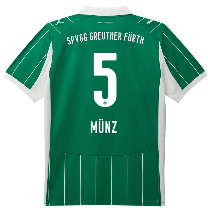 Danxen Men Reno Münz #5 Green White Away Jersey 2025/26 T-Shirt