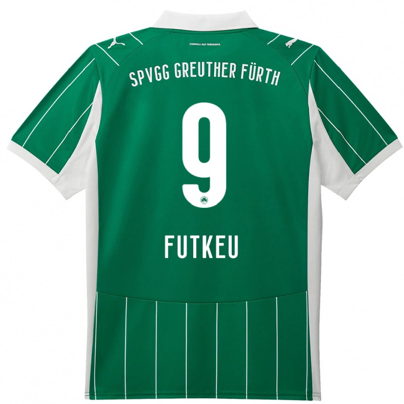 Danxen Men Noel Futkeu #9 Green White Away Jersey 2025/26 T-Shirt
