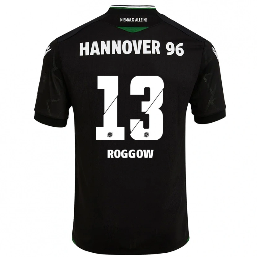 Danxen Men Franz Roggow #13 Black Green Away Jersey 2025/26 T-Shirt