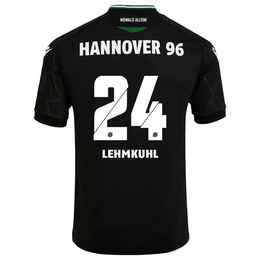 Danxen Men Camillo Lehmkuhl #24 Black Green Away Jersey 2025/26 T-Shirt