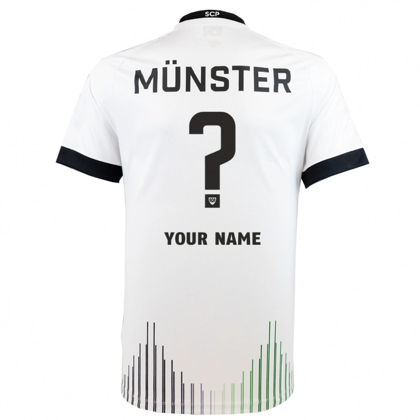 Danxen Men Your Name #0 White Black Away Jersey 2025/26 T-Shirt