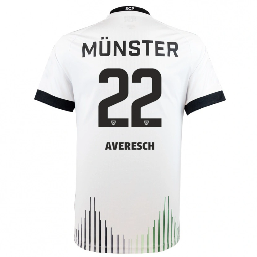 Danxen Men Noah Averesch #22 White Black Away Jersey 2025/26 T-Shirt