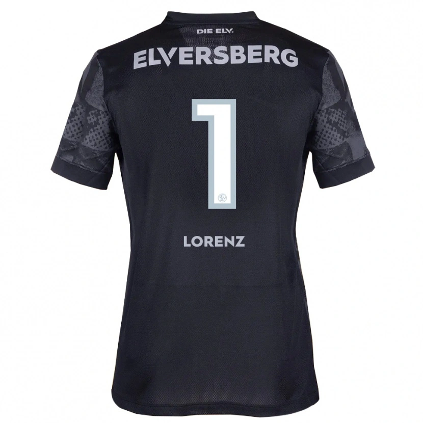 Danxen Men Paul Lorenz #1 Black Gray Away Jersey 2025/26 T-Shirt