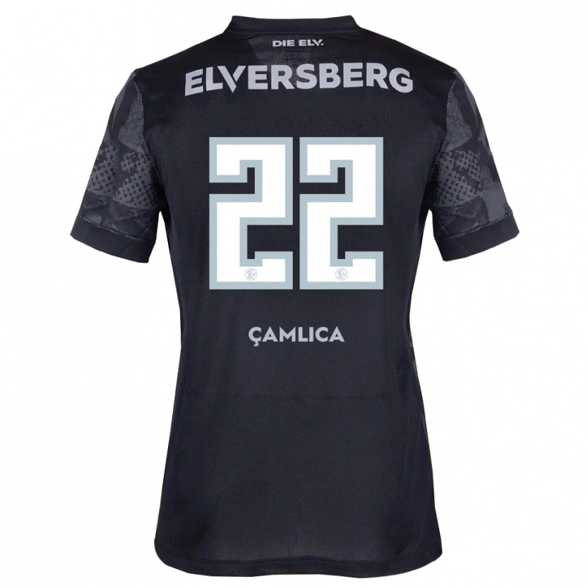 Danxen Men Can Çamlica #22 Black Gray Away Jersey 2025/26 T-Shirt
