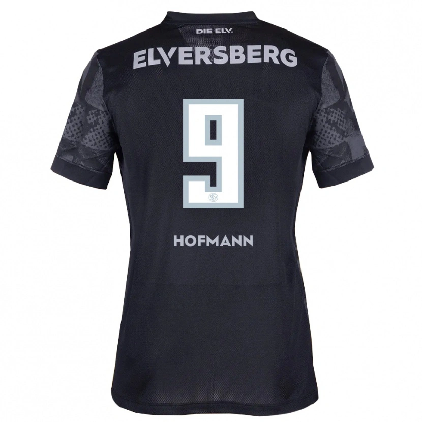 Danxen Men Danny Hofmann #9 Black Gray Away Jersey 2025/26 T-Shirt