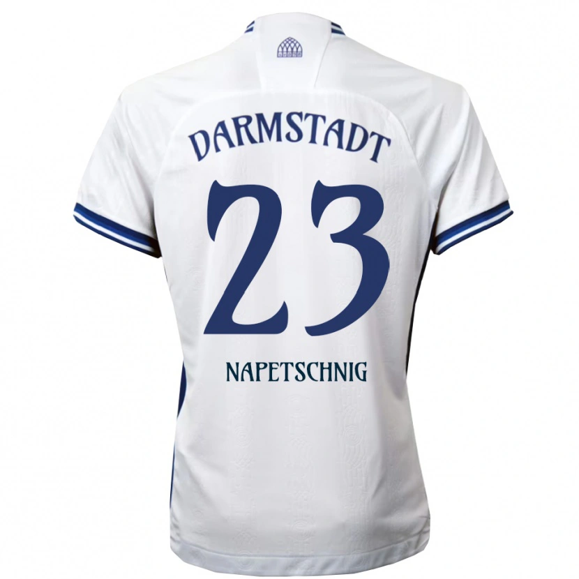 Danxen Men Raphael Napetschnig #23 White Blue Away Jersey 2025/26 T-Shirt