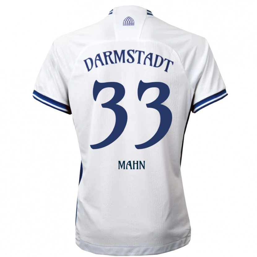 Danxen Men Jeremy Mahn #33 White Blue Away Jersey 2025/26 T-Shirt