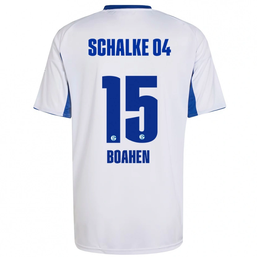 Danxen Men Tracy Boahen #15 White Blue Away Jersey 2025/26 T-Shirt