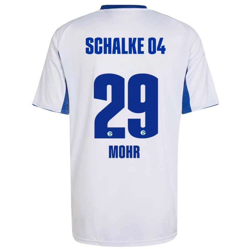 Danxen Men Tobias Mohr #29 White Blue Away Jersey 2025/26 T-Shirt
