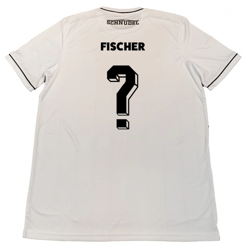 Danxen Men Anne Fischer #0 White Black Away Jersey 2025/26 T-Shirt