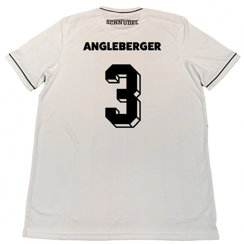 Danxen Men Devin Angleberger #3 White Black Away Jersey 2025/26 T-Shirt