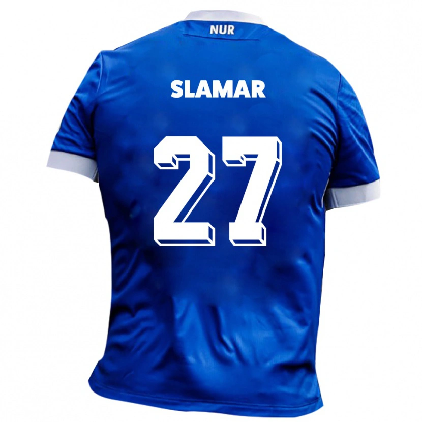 Danxen Men Dennis Slamar #27 Blue White Away Jersey 2025/26 T-Shirt