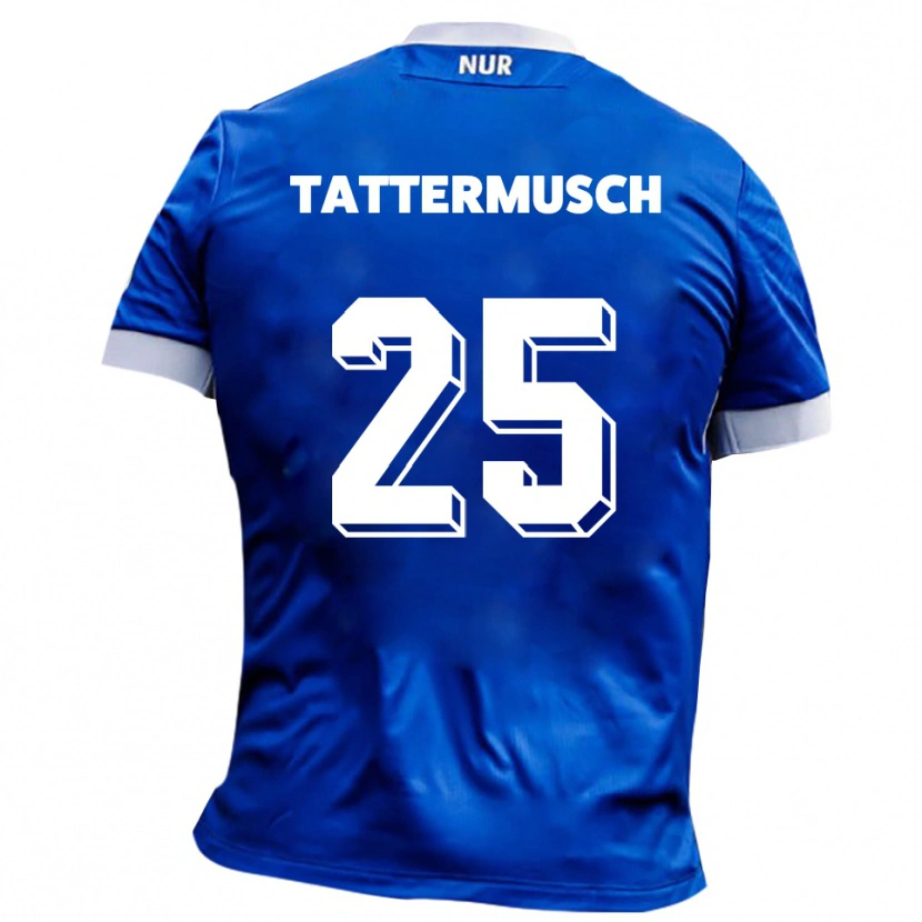 Danxen Men Ted Tattermusch #25 Blue White Away Jersey 2025/26 T-Shirt