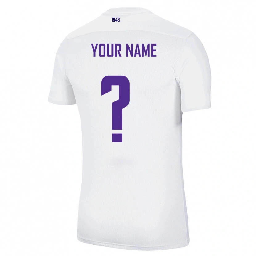 Danxen Men Your Name #0 White Green Away Jersey 2025/26 T-Shirt