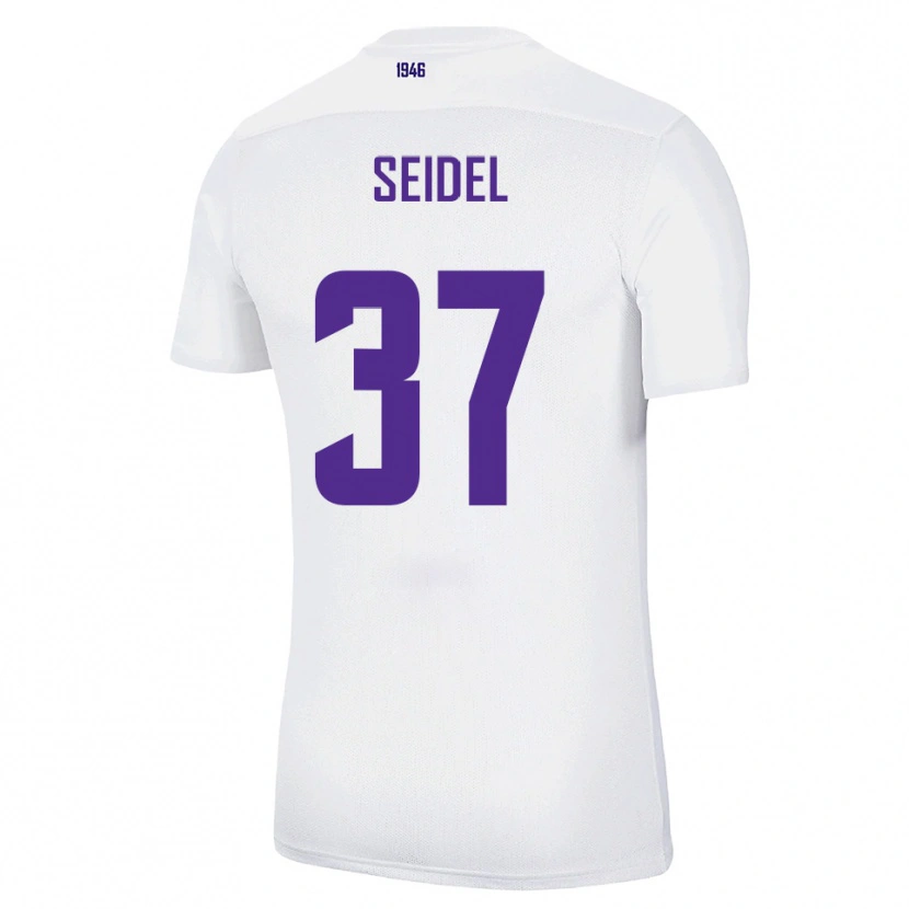Danxen Men Paul Seidel #37 White Green Away Jersey 2025/26 T-Shirt
