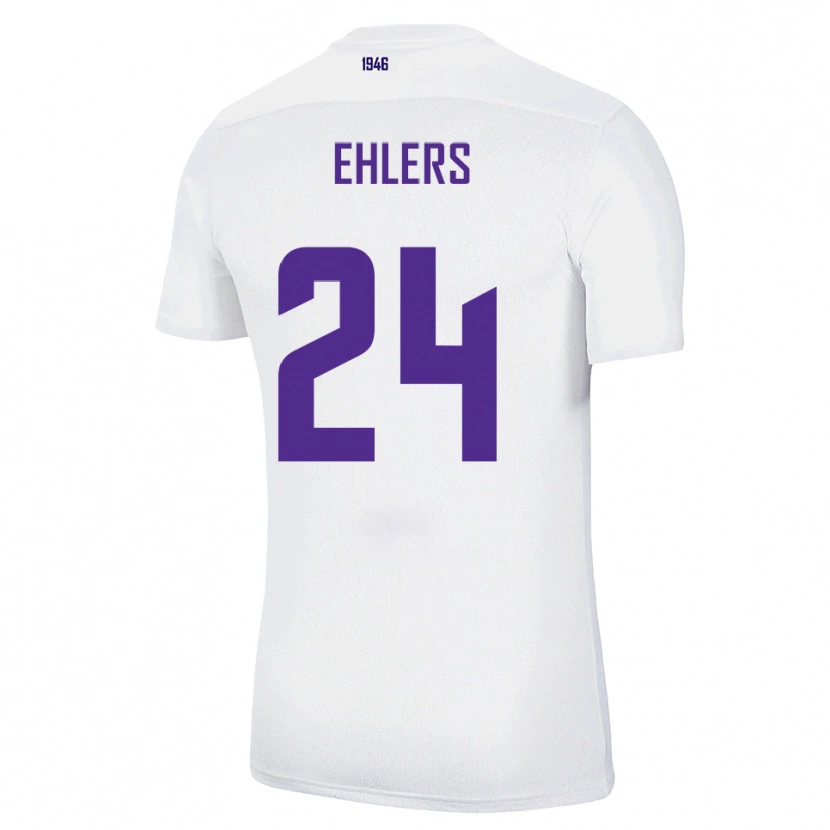 Danxen Men Jannic Ehlers #24 White Green Away Jersey 2025/26 T-Shirt