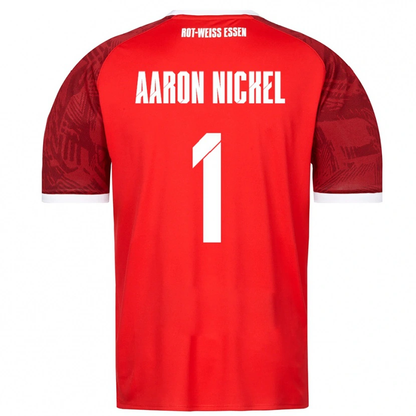 Danxen Men Arvit Aaron Nickel #1 Red Burgundy White Away Jersey 2025/26 T-Shirt