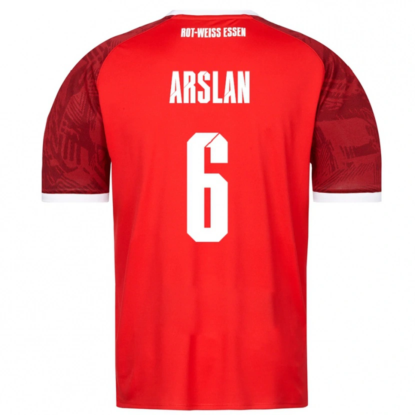Danxen Men Ahmet Arslan #6 Red Burgundy White Away Jersey 2025/26 T-Shirt