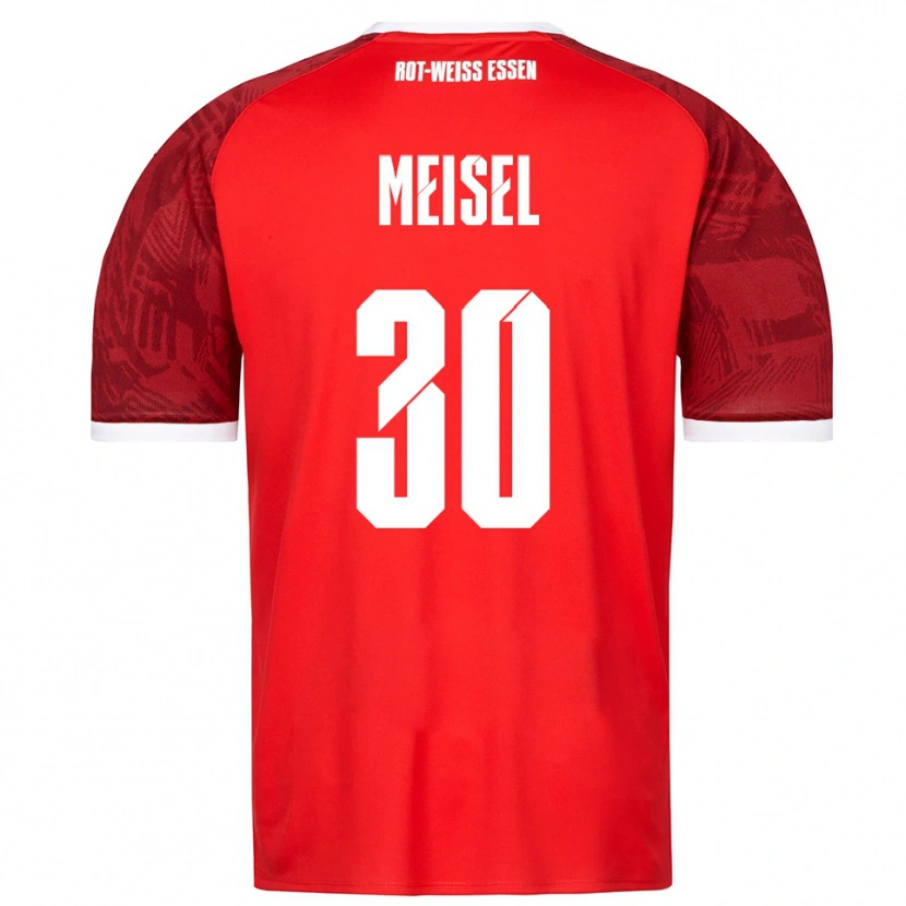 Danxen Men Kelsey Owusu #30 Red Burgundy White Away Jersey 2025/26 T-Shirt