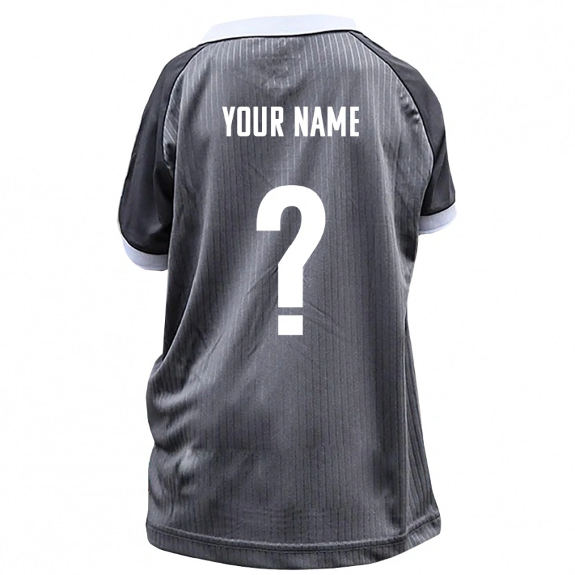 Danxen Men Your Name #0 Gray White Away Jersey 2025/26 T-Shirt