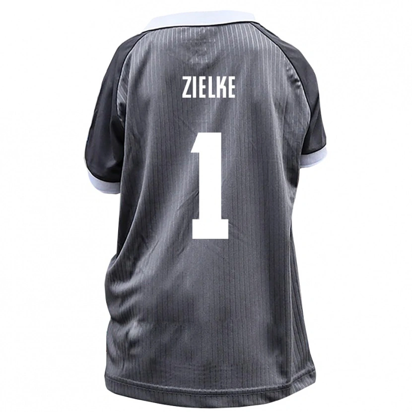 Danxen Men Paul Zielke #1 Gray White Away Jersey 2025/26 T-Shirt