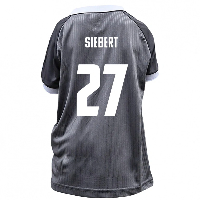 Danxen Men Marcel Siebert #27 Gray White Away Jersey 2025/26 T-Shirt