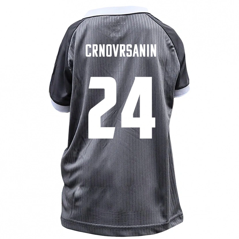 Danxen Men Sadin Crnovrsanin #24 Gray White Away Jersey 2025/26 T-Shirt