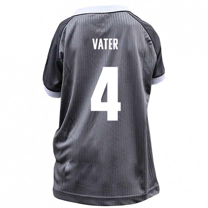 Danxen Men Felix Vater #4 Gray White Away Jersey 2025/26 T-Shirt