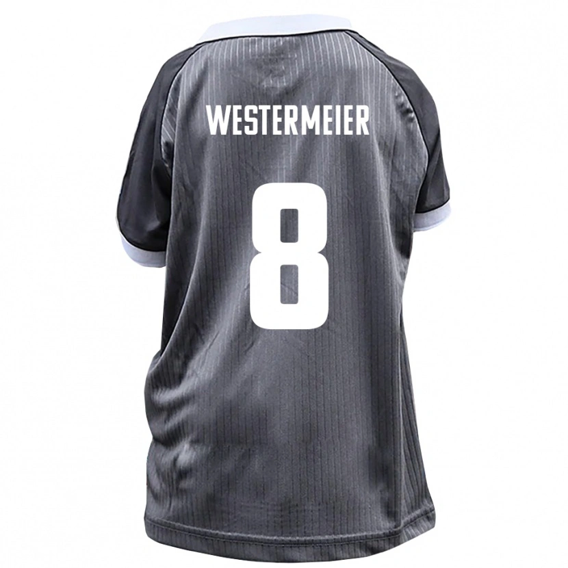 Danxen Men Ben Westermeier #8 Gray White Away Jersey 2025/26 T-Shirt