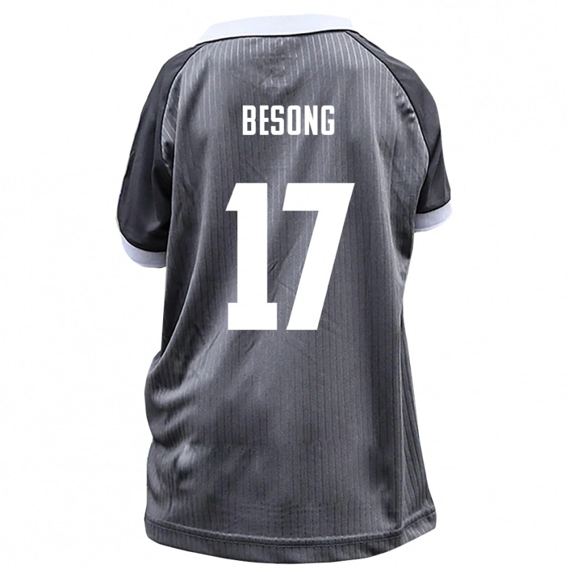 Danxen Men Paul-Philipp Besong #17 Gray White Away Jersey 2025/26 T-Shirt