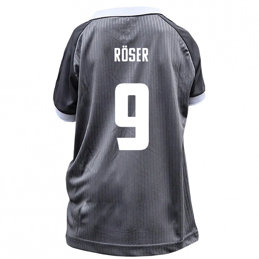 Danxen Men Lucas Röser #9 Gray White Away Jersey 2025/26 T-Shirt