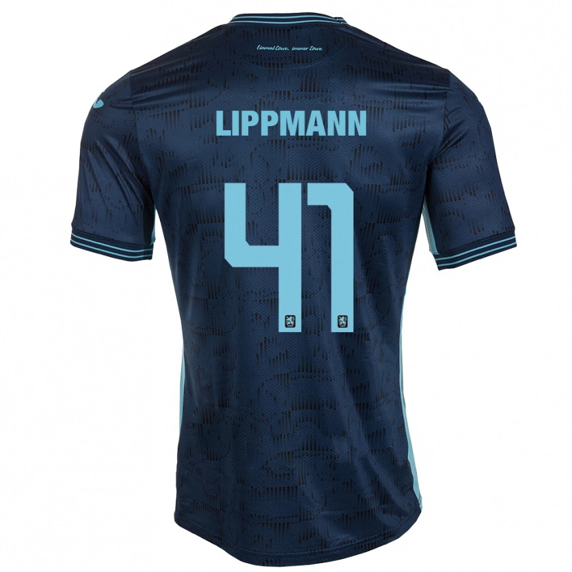 Danxen Men Clemens Lippmann #41 Royal Blue Away Jersey 2025/26 T-Shirt