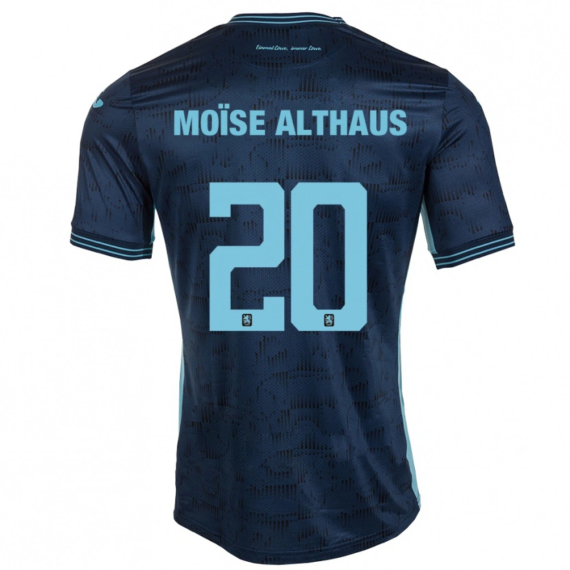 Danxen Men Samuel Moïse Althaus #20 Royal Blue Away Jersey 2025/26 T-Shirt
