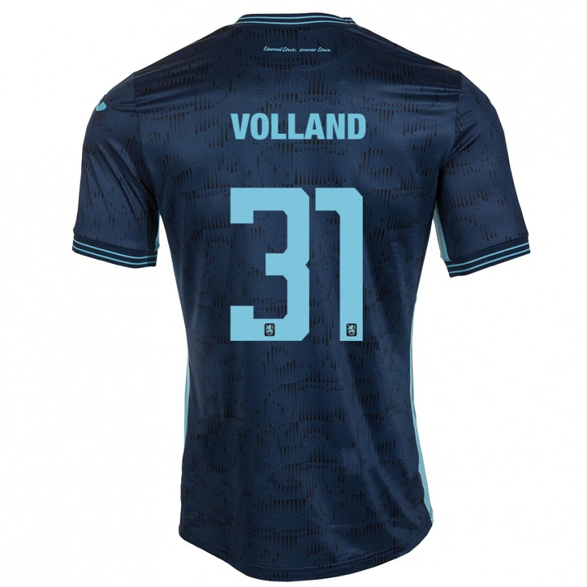 Danxen Men Kevin Volland #31 Royal Blue Away Jersey 2025/26 T-Shirt