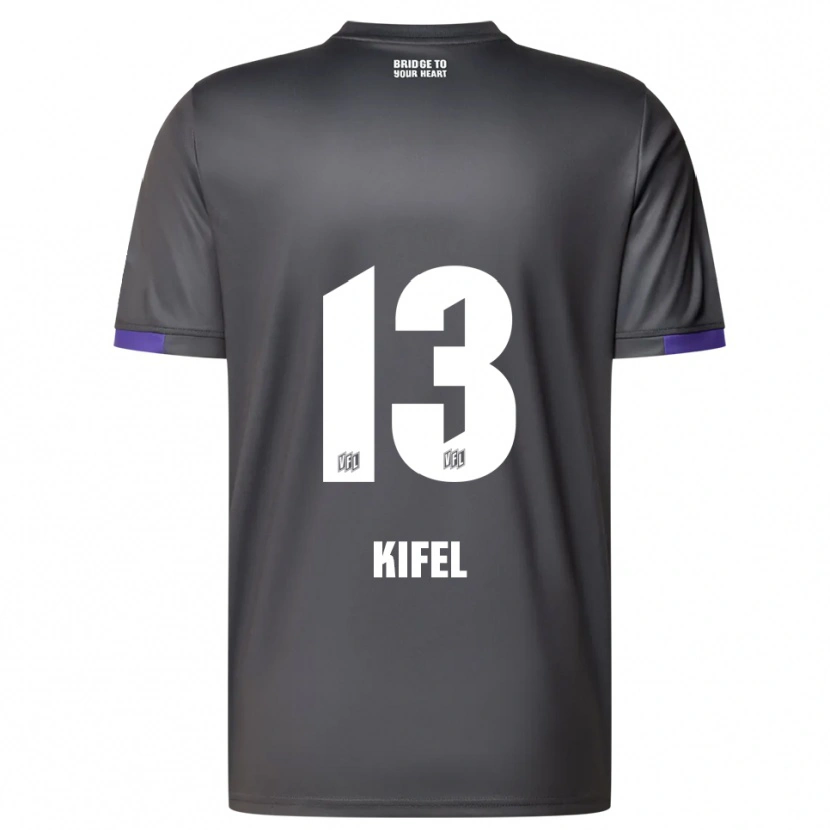 Danxen Men Denis Kifel #13 Gray Purple Away Jersey 2025/26 T-Shirt