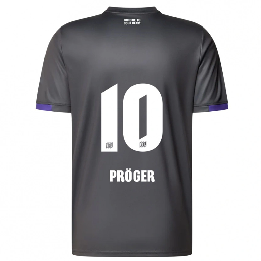 Danxen Men Kai Pröger #10 Gray Purple Away Jersey 2025/26 T-Shirt