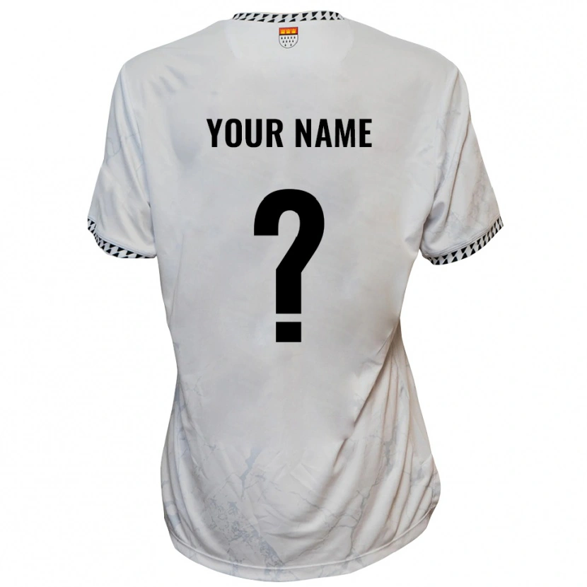 Danxen Men Your Name #0 White Black Away Jersey 2025/26 T-Shirt