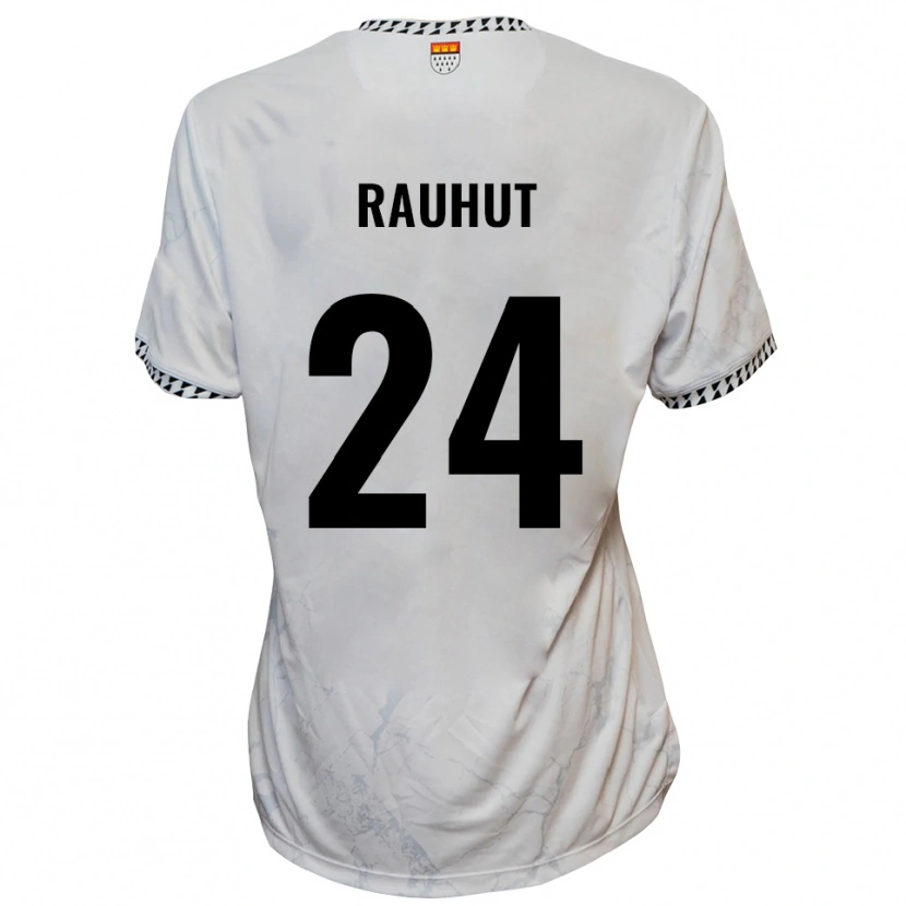 Danxen Men Kevin Rauhut #24 White Black Away Jersey 2025/26 T-Shirt