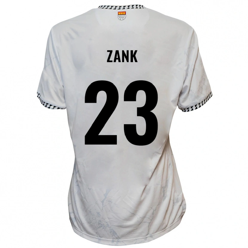 Danxen Men Benjamin Zank #23 White Black Away Jersey 2025/26 T-Shirt