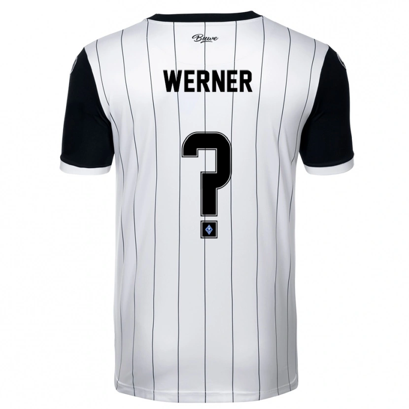 Danxen Men Philipp Werner #0 White Black Away Jersey 2025/26 T-Shirt