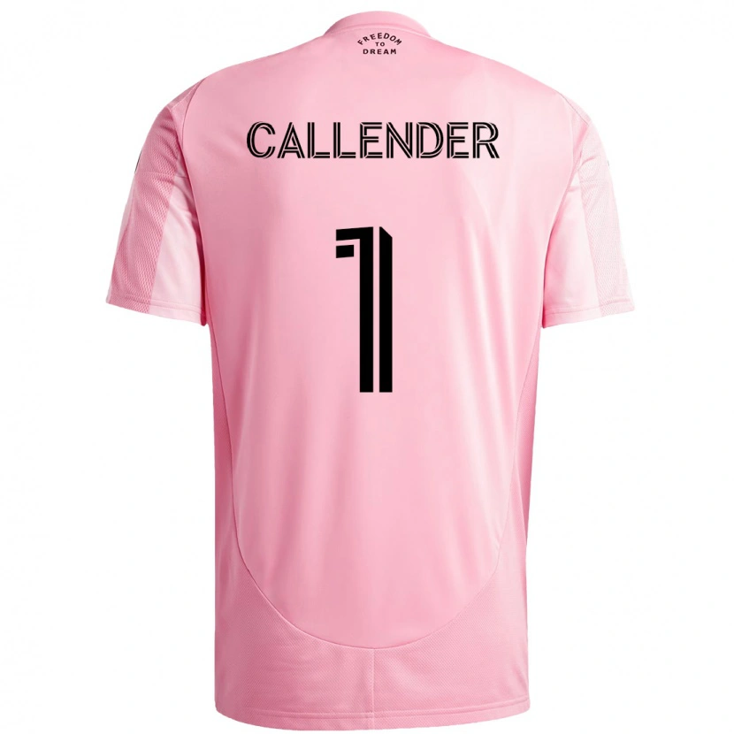 Danxen Kid Drake Callender #1 Pink Black Home Jersey 2025/26 T-Shirt