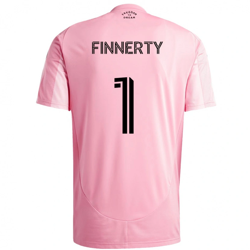 Danxen Kid Owen Finnerty #1 Pink Black Home Jersey 2025/26 T-Shirt