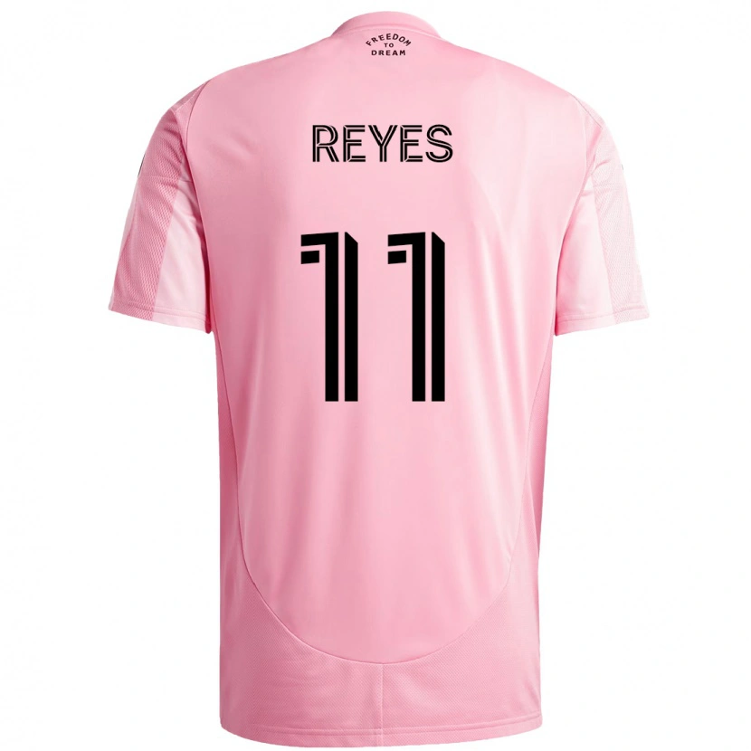 Danxen Kid Dairon Reyes #11 Pink Black Home Jersey 2025/26 T-Shirt